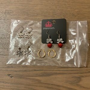 4 Pairs of Earrings